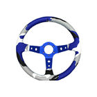 JIS 75MM Stainless Steel Boat Steering Wheel 14 Inch 350MM With Horn Button