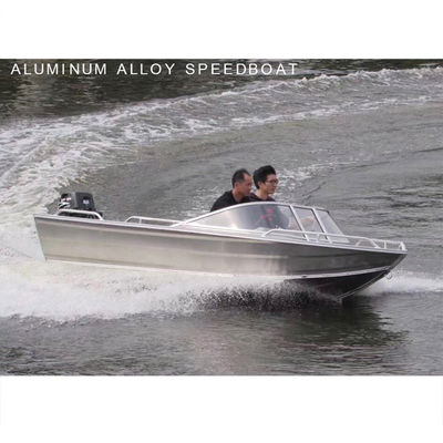 75HP 6 Seats Fishing Speed Boat , L580cm Outboard Speed Boats